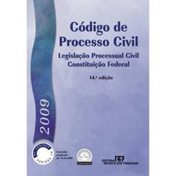 Imagem de Código de Processo Civil - Legislação Processual Civil e Constituição Federal