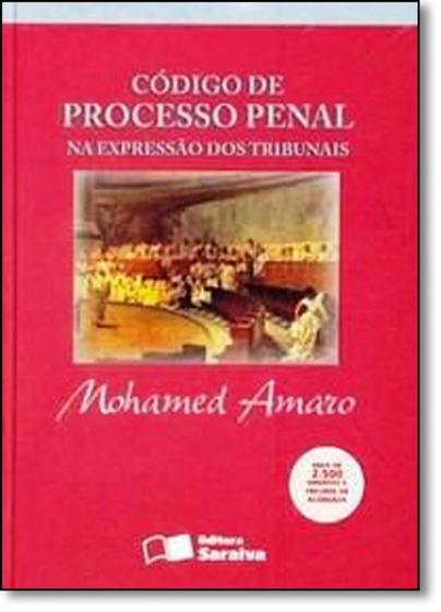 Imagem de Código de Processo Penal Na Expressão Dos Tribunais