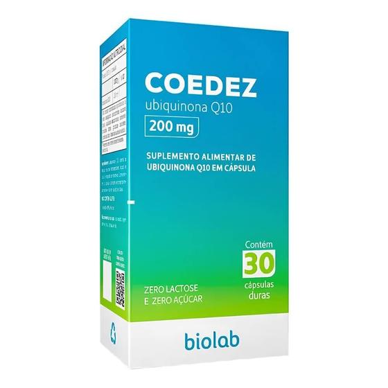 Imagem de Coedez 200mg com 30 cápsulas