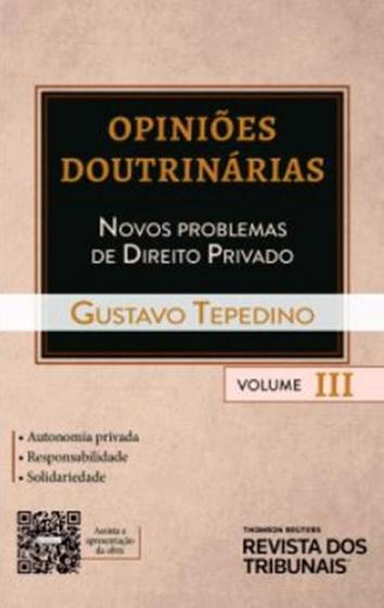 Imagem de Coelcao opinioes doutrinarias- volume iii - REVISTA DOS TRIBUNAIS