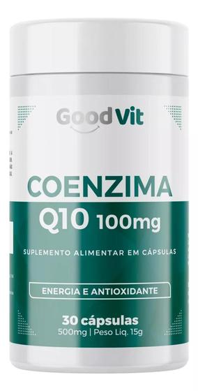 Imagem de Coenzima Q10 100 Mg 30 Cápsulas - Good Vit