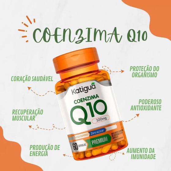 Imagem de Coenzima Q10 - 60 caps de 100 mg - Katiguá