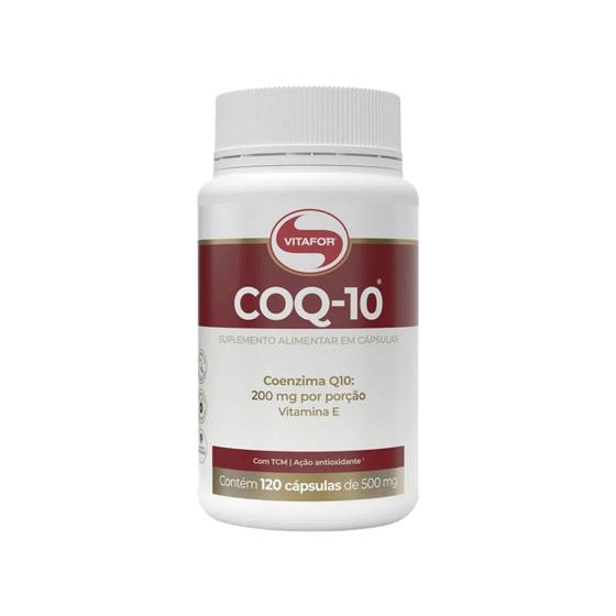 Imagem de Coenzima Q10 com Vitamina E 120 Cápsulas Vitafor