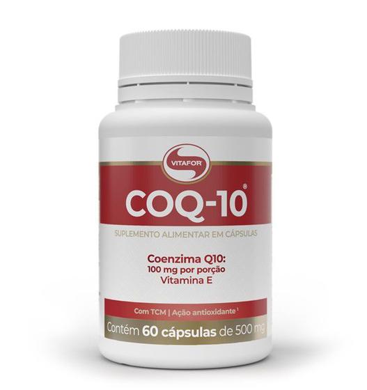 Imagem de Coenzima Q10 COQ10 60 Caps 100mg por porção Vitafor