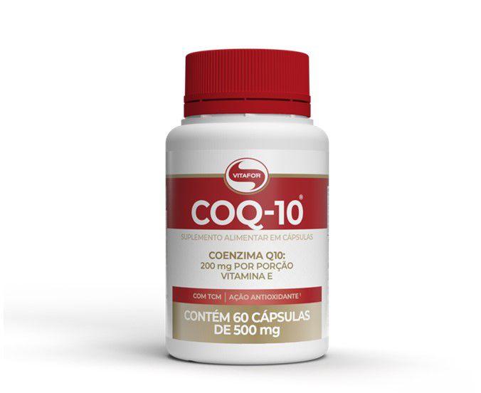 Imagem de Coenzima Q10 COQ10 60 Caps 200mg por porção Vitafor