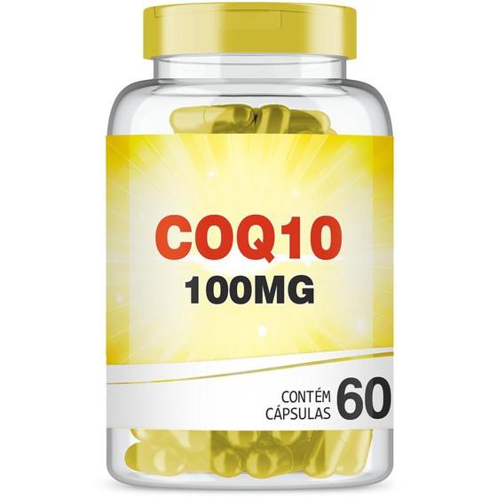 Imagem de Coenzima Q10 Ubiquinona 100Mg Com 60 Cápsulas