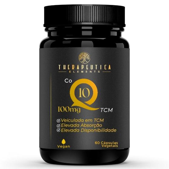 Imagem de Coenzima Q10 (Ubiquinona) 100mg em TCM Vegan 60 Cáps Therapeutica