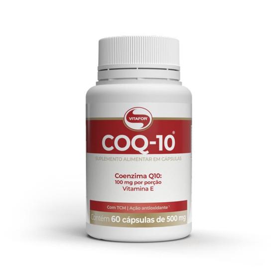 Imagem de Coenzima Q10 Vitafor COQ-10 com TCM e Vitamina E 