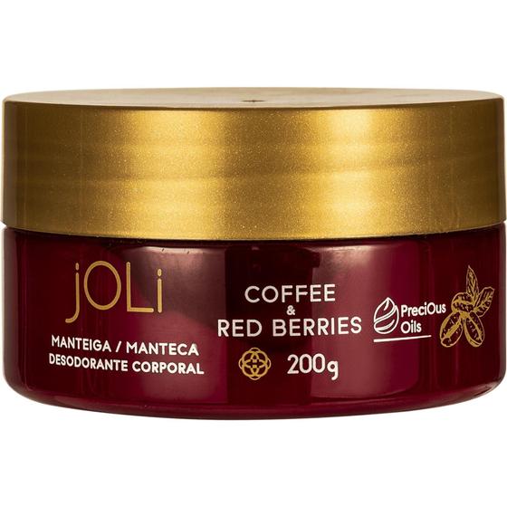 Imagem de Coffee & Red Berries Manteiga Desodorante Corporal 200g - JOLI