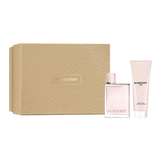 Imagem de Coffret Her Burberry Feminino Eau de Parfum 50ml + Loção Corporal 75ml