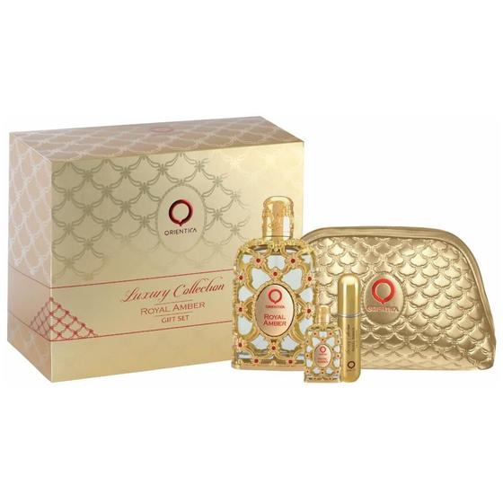 Imagem de Coffret Orientica Luxury Collection Royal Amber Feminino Edp