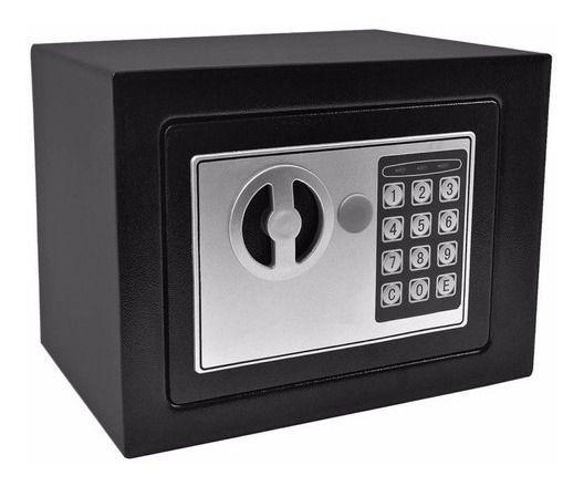 Cofre Aço Eletrônico Teclado C/ Senha + Chave Sos Modelo E17 Menor preço em Cofre Aço Eletrônico Teclado C/ Senha + Chave Sos Modelo E17