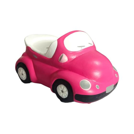 Imagem de Cofrinho Fusca Pink De Ceramica Boneca Cofre Decoração