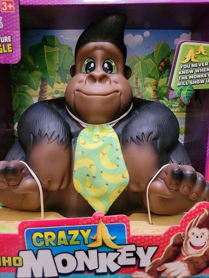 Imagem de Cofrinho vinil Crazy Monkey - Milk brinquedos