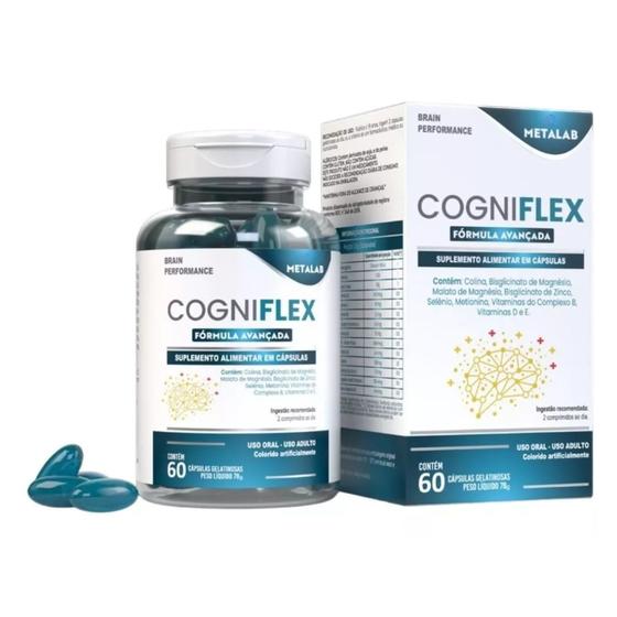 Imagem de Cogniflex Regulariza A Memória 60 Cápsulas Similar Ao Cogmax