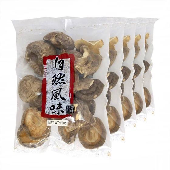 Imagem de Cogumelo Shitake Shiitake Desidratado 100g (Kit com 5)