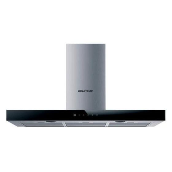 Imagem de Coifa Brastemp Tbox 90cm Parede Inox Bae90arbna 220V