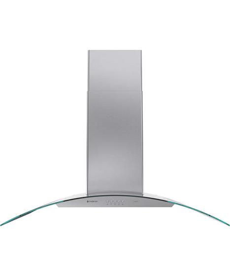 Coifa Cadence Cfa395 Parede Vidro Curvo 90Cm Imagem de Coifa Cadence Cfa395 Parede Vidro Curvo 90Cm