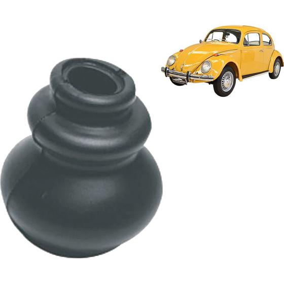 Imagem de Coifa Cambio Vw 73 A 82 Preta Sanfonada (Pvc)