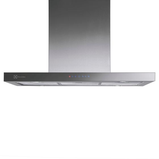Imagem de Coifa de Ilha Electrolux 90cm Inox com Painel Blue Touch Inox e Timer com Desligamento Automático (90CIT)