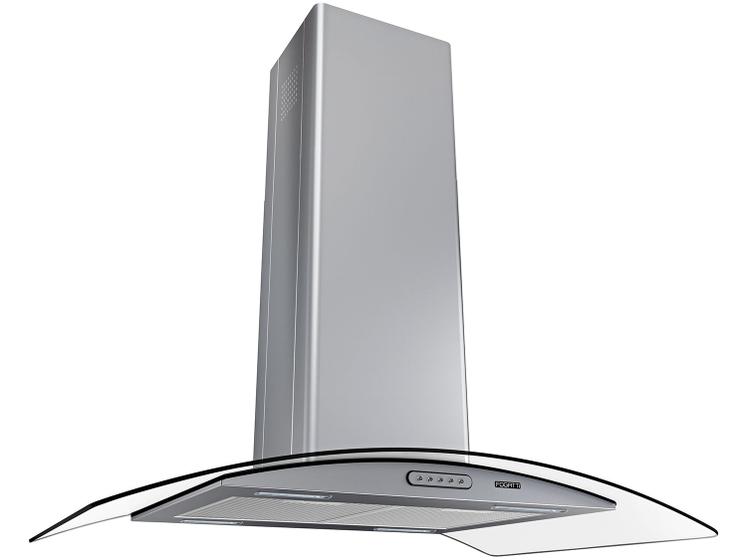 Coifa de Ilha Fogatti Inox 90cm 3 Velocidades Menor preço em Coifa de Ilha Fogatti Inox 90cm 3 Velocidades