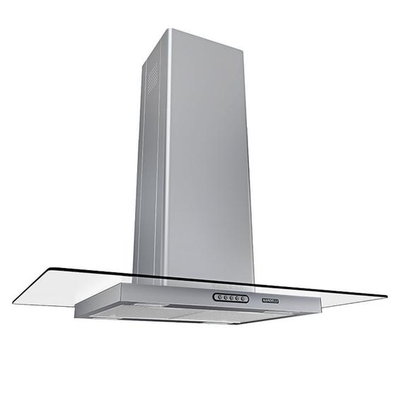 Imagem de Coifa de Ilha Nardelli Vidro Reto Inox 90cm 220V CIVR90 50011400