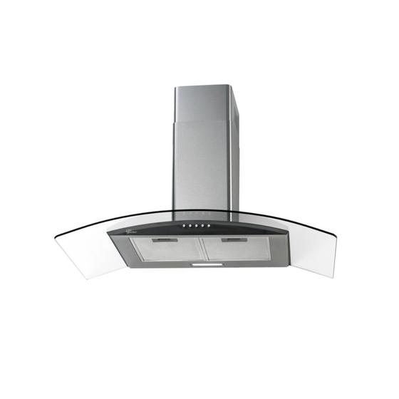 Imagem de Coifa de Parede 90 cm Aço Inox e Vidro Fit 220 V Fischer