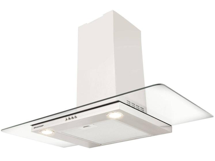 Imagem de Coifa de Parede Brastemp Inox 89,8cm 3 Velocidades