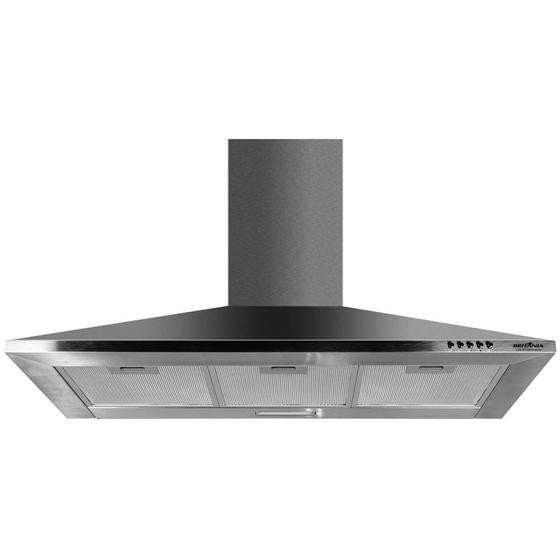 Coifa de Parede Britânia 90cm Depurador e Exaustor Pirâmide Inox BCO95I - 127 Volts é ruim? Coifa de Parede Britânia 90cm Depurador e Exaustor Pirâmide Inox BCO95I - 127 Volts é boa?