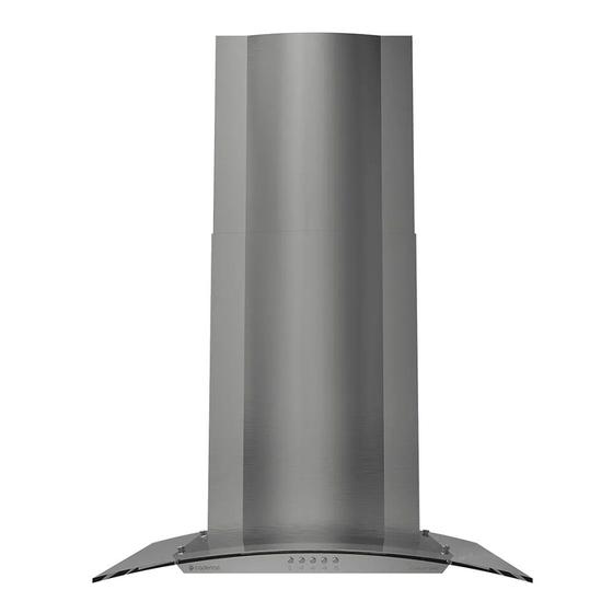 Imagem de Coifa de Parede Cadence 60cm Gourmet Inox CFA361 - 127 Volts