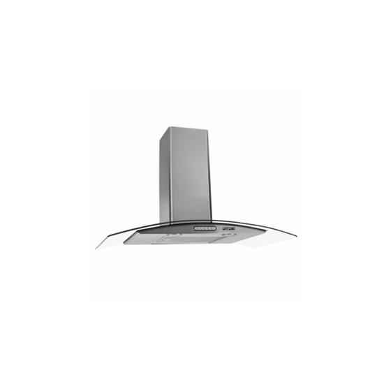 Coifa de Parede Fogatti Slim 90cm Vidro Curvo Inox - 110V Menor preço em Coifa de Parede Fogatti Slim 90cm Vidro Curvo Inox - 110V