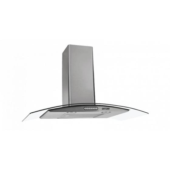 Coifa de Parede Fogatti Slim 90cm Vidro Curvo Inox - 220V Menor preço em Coifa de Parede Fogatti Slim 90cm Vidro Curvo Inox - 220V