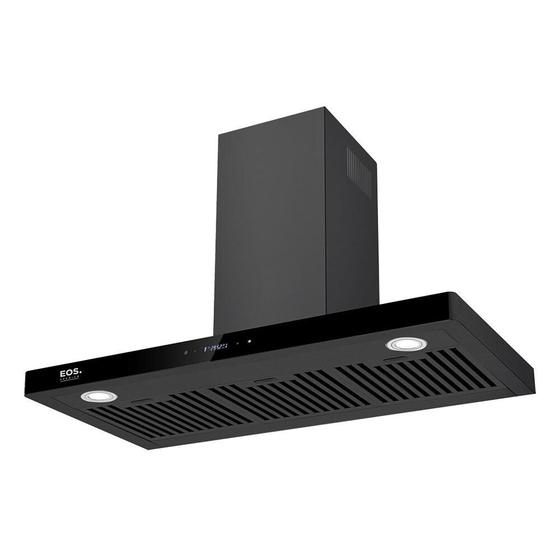 Imagem de Coifa e Depurador de Parede EOS 90cm Maxxi Air Digital Touch Inox Preto EPCO90PTDP 220V