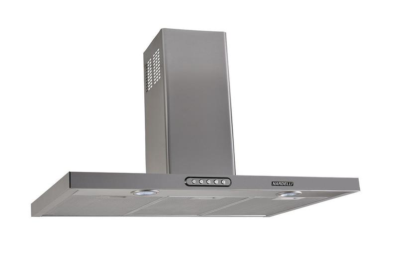 Coifa Parede Retangular Slim Inox 4 à 6 Bocas 90cm Nardelli - Depurador/Exaustor Menor preço em Coifa Parede Retangular Slim Inox 4 à 6 Bocas 90cm Nardelli - Depurador/Exaustor