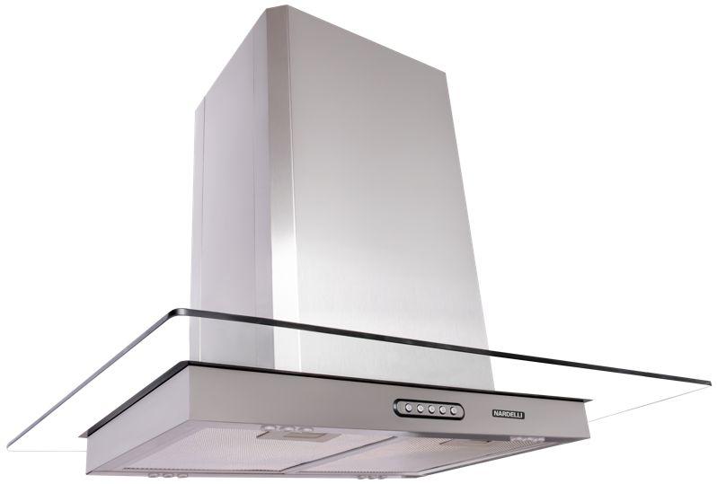 Imagem de Coifa Vidro Reto de Ilha 90cm CIVR Nardelli Inox 127/220v