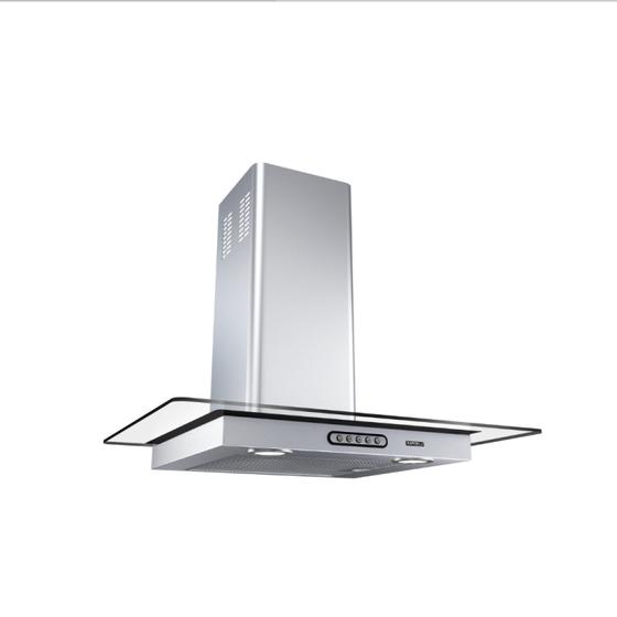 Imagem de Coifa Vidro Reto Inox Duto Slim 60cm 127v Nardelli