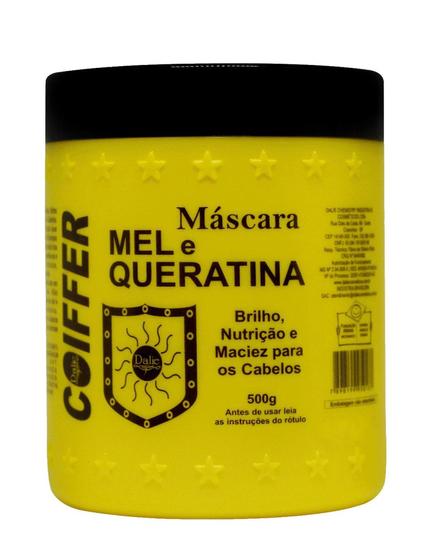 Imagem de Coiffer Mascara Mel e Queratina 500gr