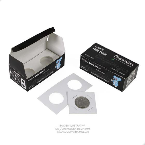 Imagem de Coins Holder Porta Moedas Grampeável Organizer 35mm