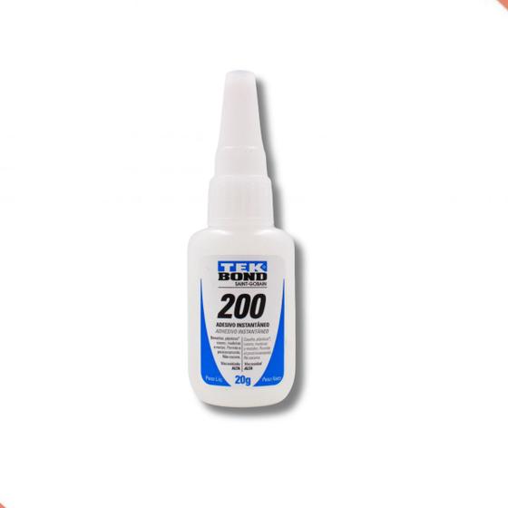 Imagem de Cola 200 Tekbond Adesivo Instataneo Com 20G