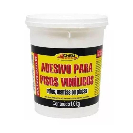 Imagem de Cola Adesiva Vinilica Para Piso Vinilico 1kg Allchem