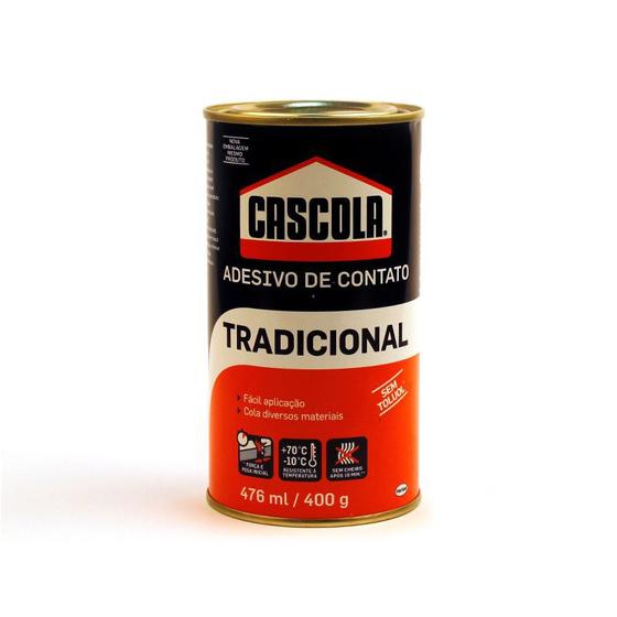 Cola Adesivo De Contato 400g Cascola Tradicional Menor preço em Cola Adesivo De Contato 400g Cascola Tradicional
