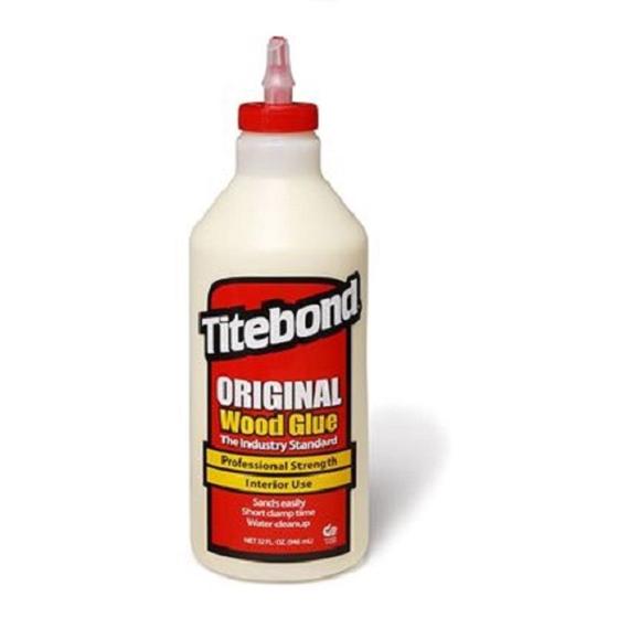 Imagem de Cola Adesivo Titebond Original Wood Glue Para Madeira 1,00 kg