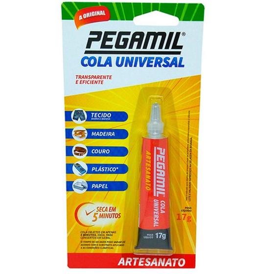 Imagem de Cola artesanato pegamil - 17gr