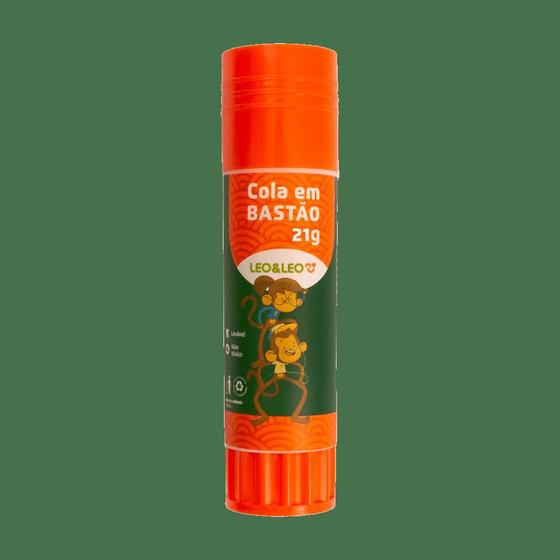 Imagem de Cola Bastão 21 Gramas Caixa com 12 Unidades Leoeleo