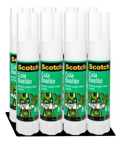 Imagem de Cola Bastão 8g Scotch 8 Unidades