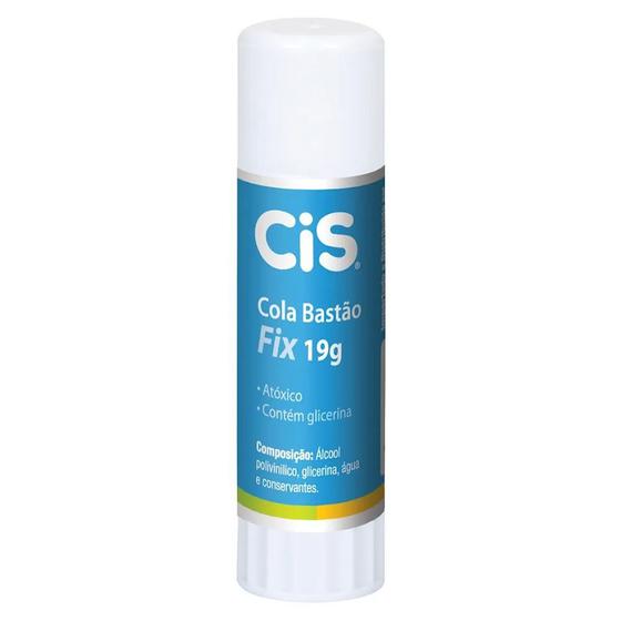 Imagem de Cola bastão Cis Fix 19g c/12