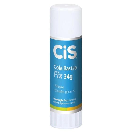Imagem de Cola bastão Cis Fix 34g c/12