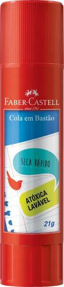 Imagem de Cola Bastão Faber Castell 40g e 21g Original Escolar