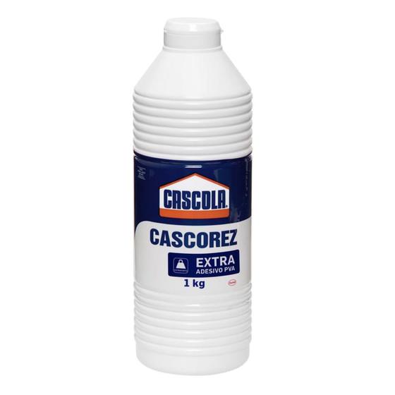 Imagem de Cola Branca Adesivo PVA 1Kg Cascorez Extra Cascola Henkel