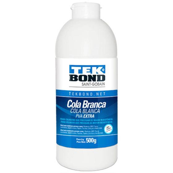 Imagem de Cola Branca PVA Extra 500g Tekbond